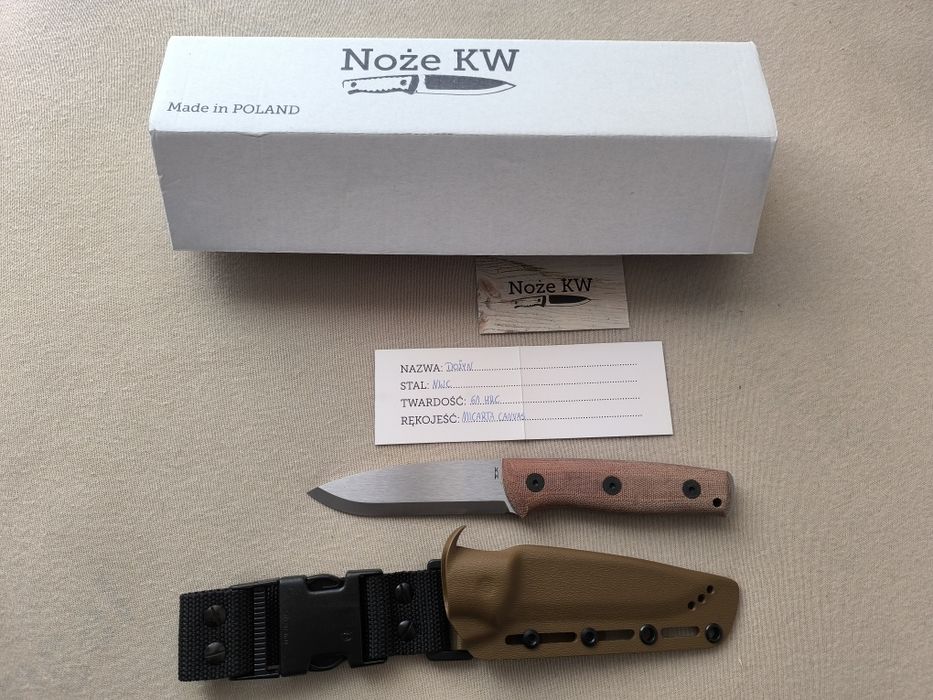Nóż KW Knives Dożyn Premium Natural Micarta