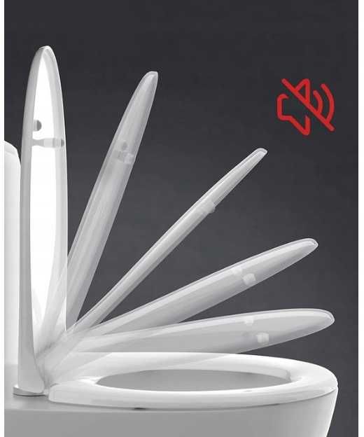 Deska Sedesowa WC Wolnoopadajaca Uniwersalna Do Kolo Roca Cersanit