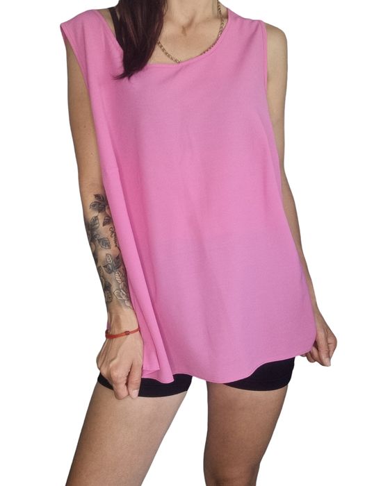 Różowa bluzka Samoon  Rozmiar 46  #samoon