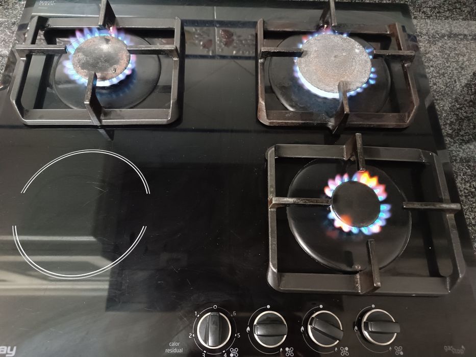 Placa mista (gás/elétrica) Balay