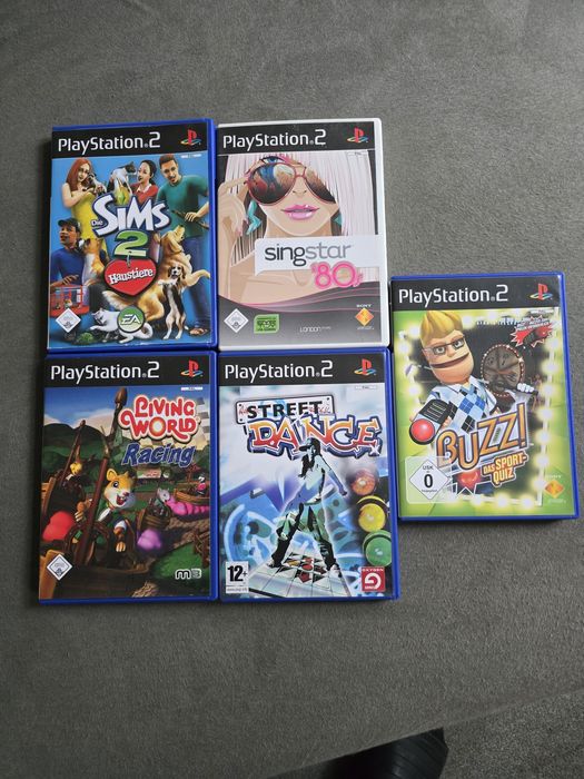 Zestaw  gier na ps2