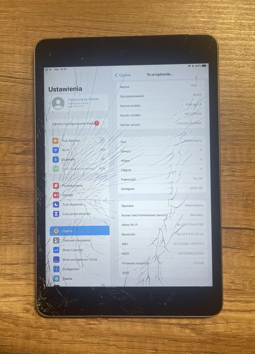 Tablet Apple iPad mini 4nd Gen A1550 LTE 7,9" 2 GB / 64 GB