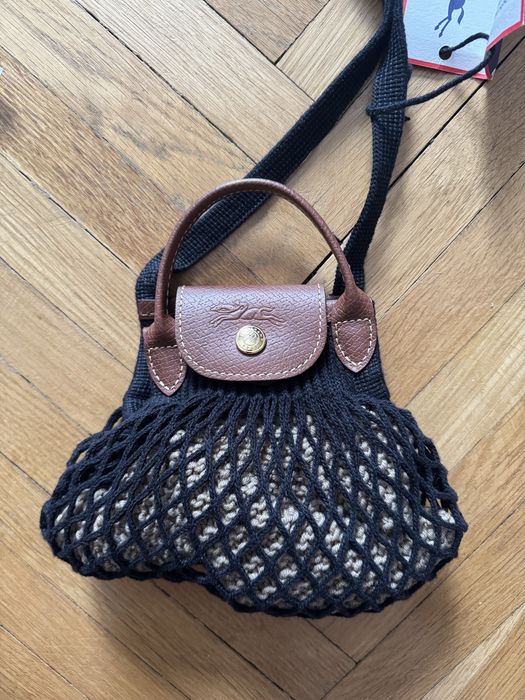 Longchamp torebka le pliage siatka net knitted