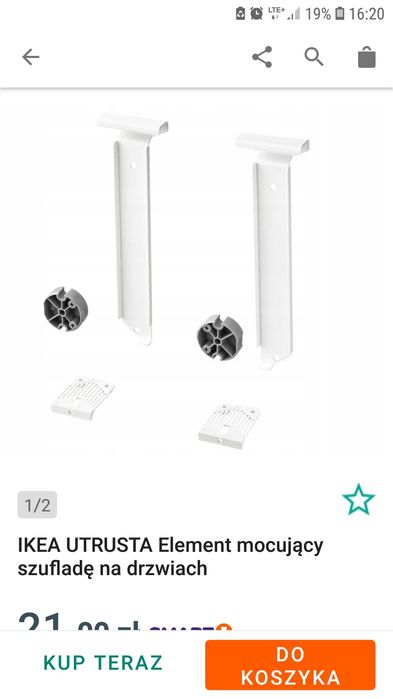 Urusta IKEA element mocujacy