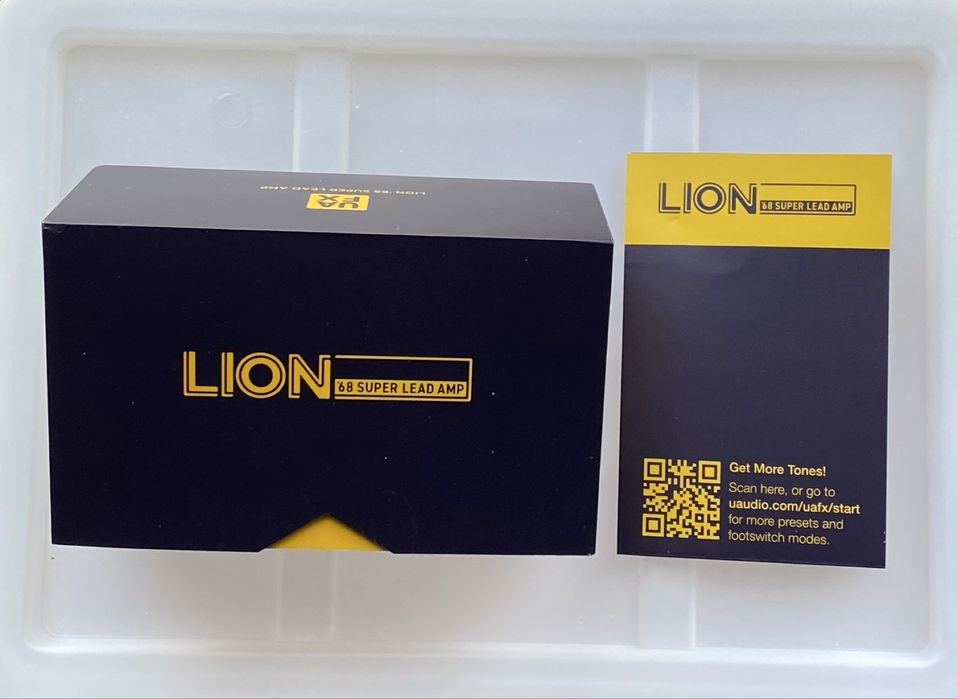 UAFX LION 68 Marshall Amp Pedal