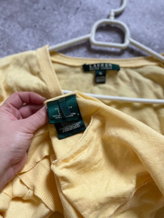 Жовтий жіночий кардиган ralph lauren