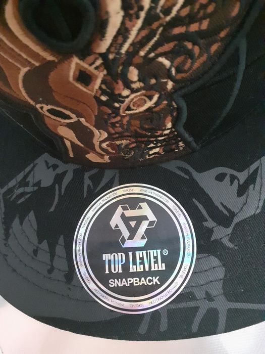 'TOP LEVEL', SnapBack, czapka z USA