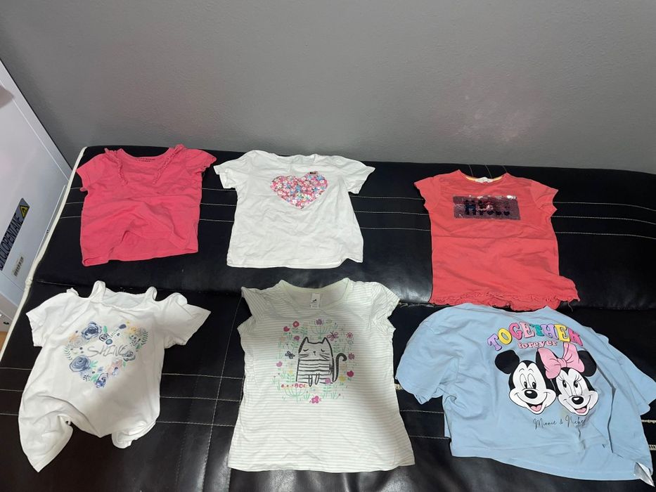 Roupas novas de menina e outras usadas 1 vez 7/8/9/10/11 anos