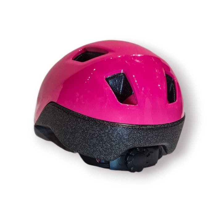 Capacete Infantil B’Twin Rosa – Tamanho S (53–56 cm)