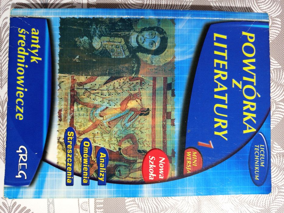 Powtórka z literatury liceum, technikum