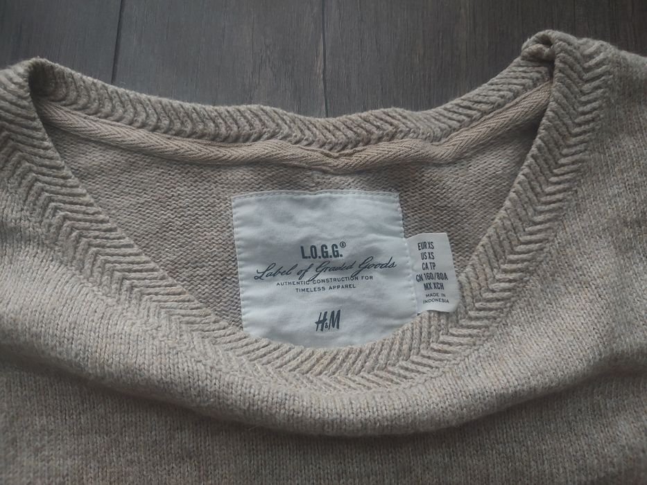 Sweter dziewczęcy r.XS H&M