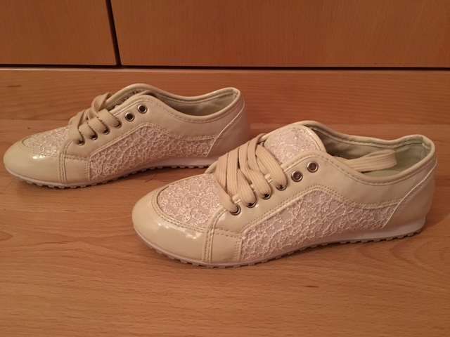Sapatilhas renda NOVAS Nº 39