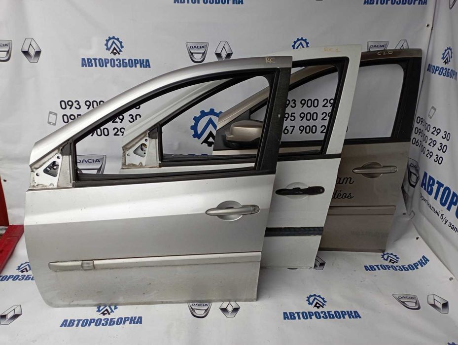 Дверь передняя задняя RENAULT CLIO 3