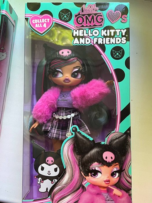 Лялька LOL OMG Loves Hello Kitty and Friends Kuromi doll ЛОЛ ОМГ Куромі