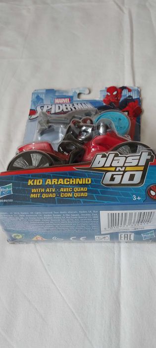 Spiderman NOWY Ścigacz Blast Kid Arachnid B9705
