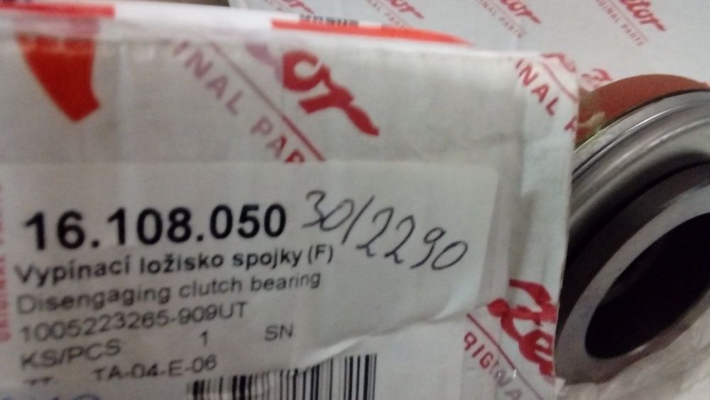Łożysko wyciskowe sprzęgła 161080.50 ZETOR Oryginał