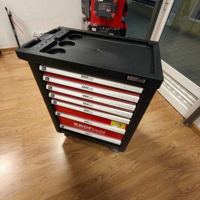 *NOVO* CARRO DE FERRAMENTAS KROFTOOLS 7 GAVETAS + 160 PEÇAS  LL29