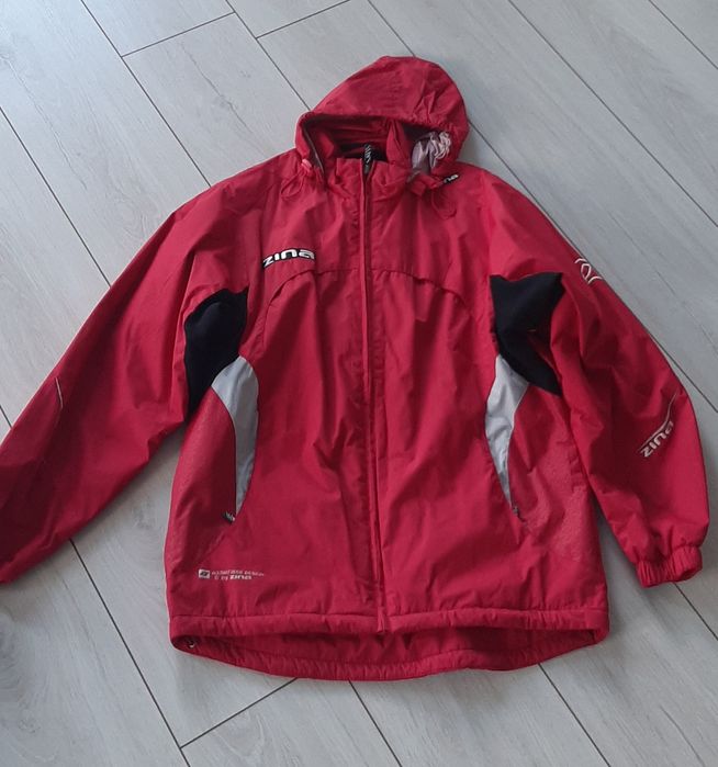 Kurtka Zina, czerwona