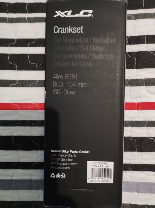 Cranks ou pedivelas XLC