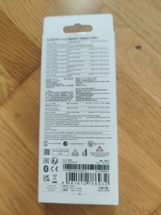 Zestaw NOWA opaska Xiaomi mi band 9 dodatkowy pasek plus case gwarancj