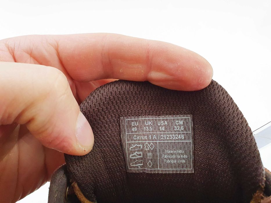 Мужские кросовки на осень Camel Active 49 32 см 13.5 UK коричневые