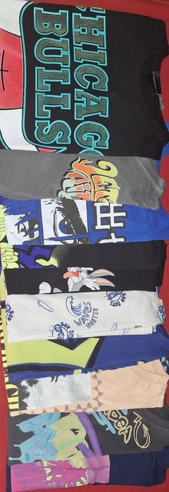 T-shirt's manga curta