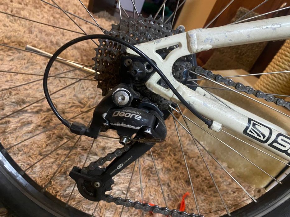 Велосипед горный двухподвесной Skott