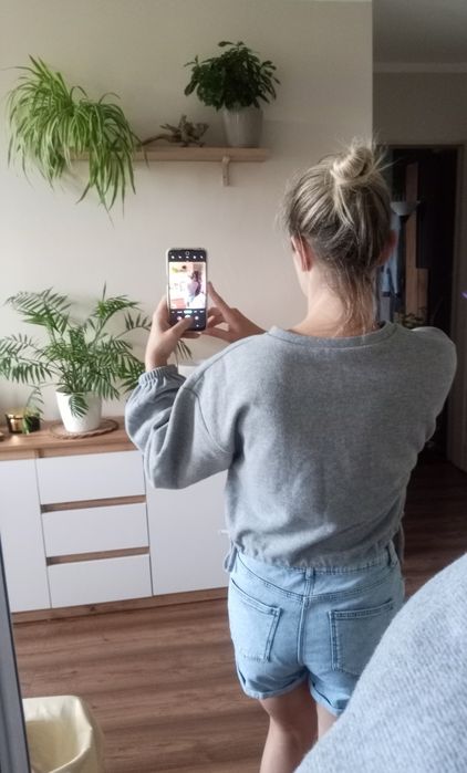 Bluza szara ZARA