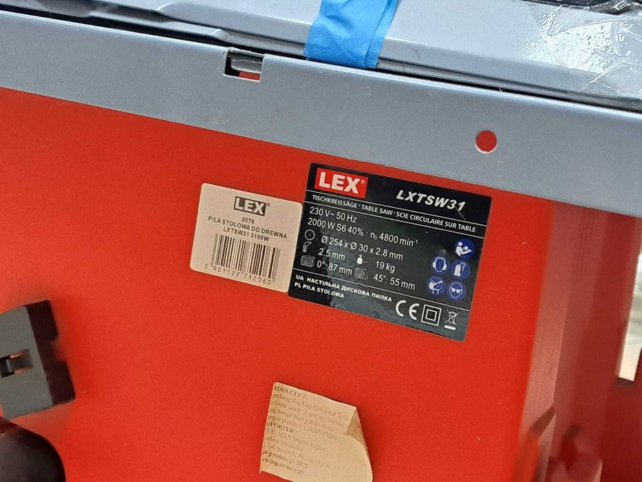 LEX LXTSW31 Piła Pilarka Stołowa Do Drewna Komis Redi