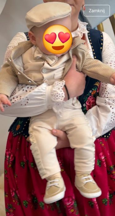 Garnitur 68 na chrzest Christopher