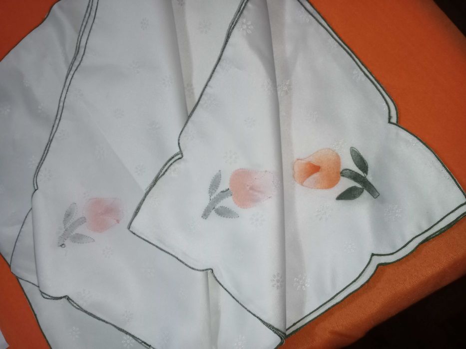 Quadrados para toalhas