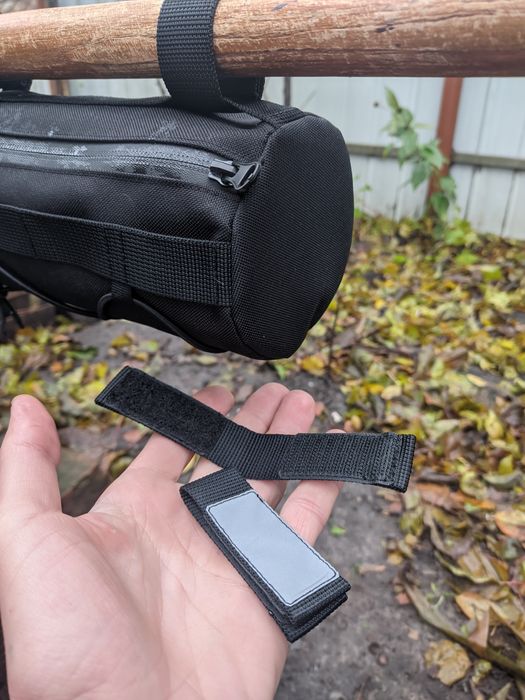 Велосумка на руль ручной работы 3.