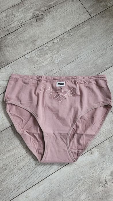 Fuleshuya majtki bawełniane kwiat 3XL