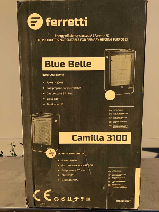 Газовый обогреватель каталитический Ferretti Camilla 3100 3,4 кВт