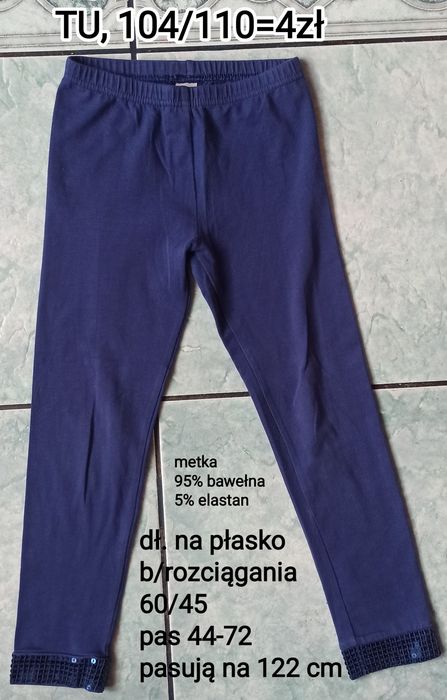 Legginsy dziewczęce.
