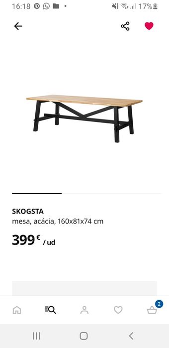 Mesa jantar Ikea
