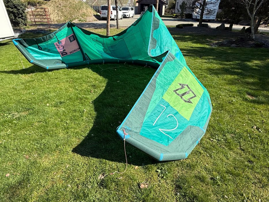 Latawiec Kite north duotone dice 2018 12m plecak bar kitesurfing