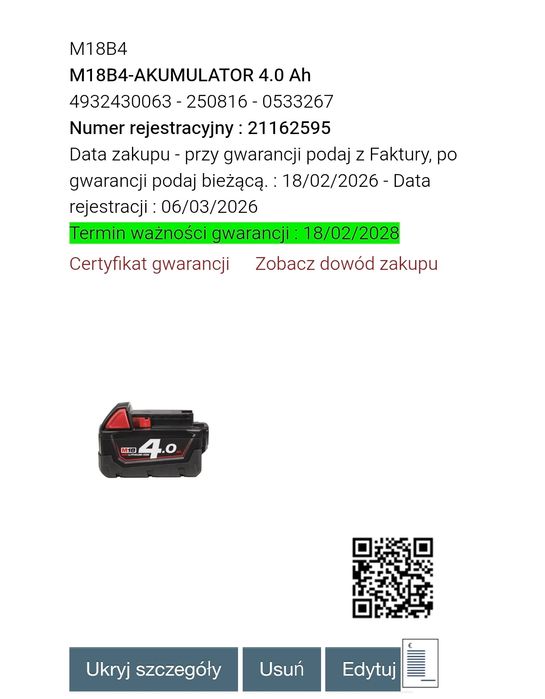 Zestaw Milwaukee M18