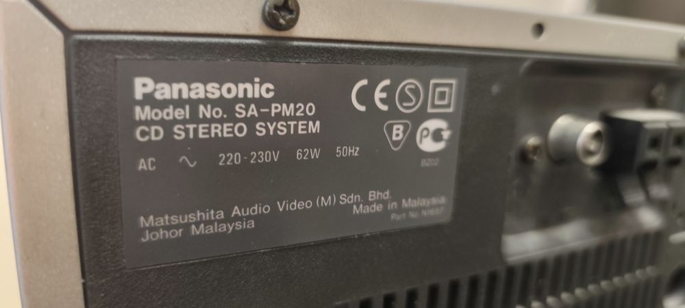 Panasonic SA - PM 20 + kolumny Sony