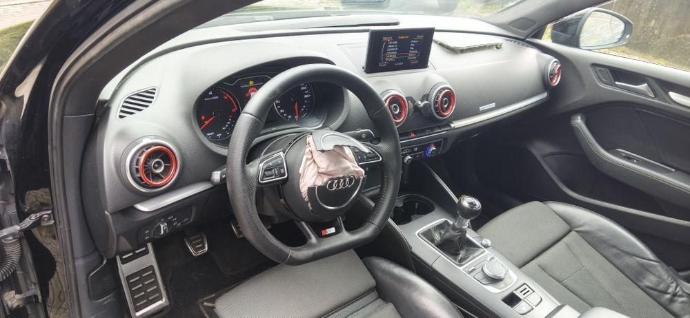 Audi A3 S-line limousine salvado