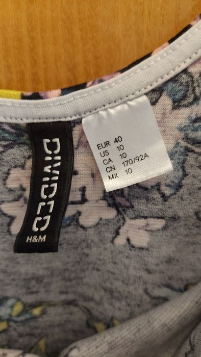 Sukienka H&M kwiaty 40