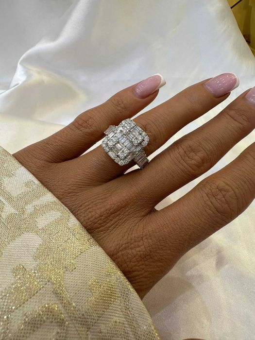 Pierścionek z diamentami naturalnymi 2.00 CT