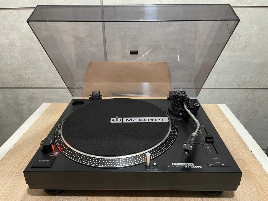 Gramofon MC CRYPT DJ 2650B sprawny Zapraszam
