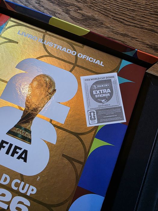 Cromos Mundial 2026 Panini - Coleção Completa Treasure Box - Por colar.. Complete Collection com cromos Coca Cola e extra sticker