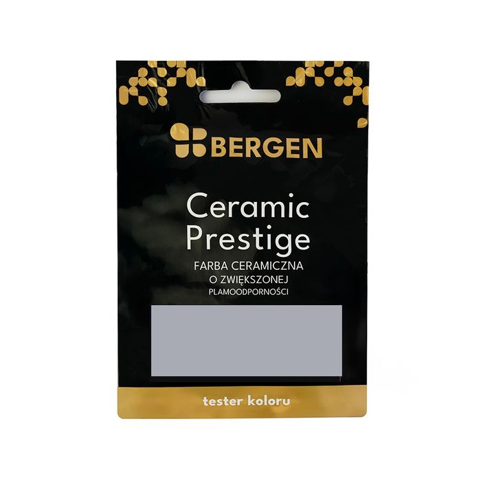 Bergen Farba do ścian Ceramiczna  Zmysłowe Srebro 30ml TESTRE