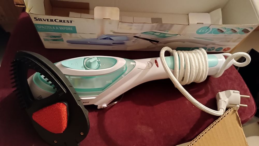 Ferro/escova a vapor silvercrest