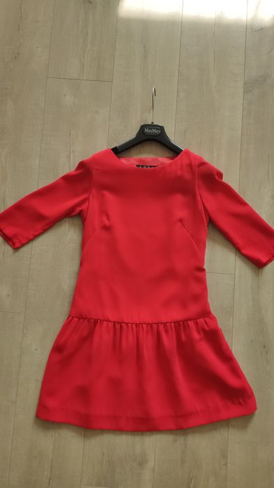 Czerwona sukienka świąteczna na wesele na sylwestra AGGI rozmiar 36, s