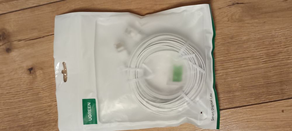 UGREEN Kabel Ethernet 10M, płaski RJ45 LAN