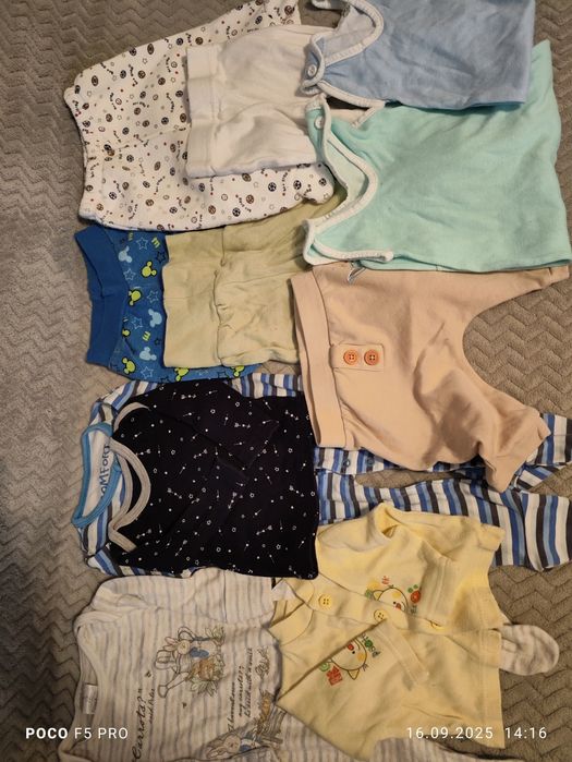 Paczka ubranek r.56/62