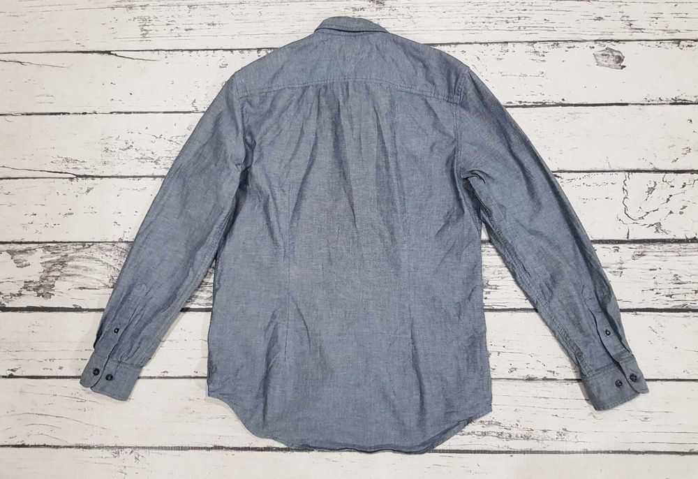 Tommy Hilfiger * slim fit stretch * koszula * szara * męska * L
